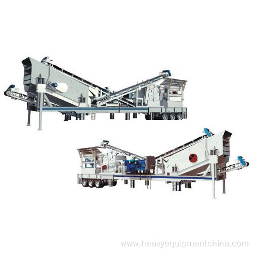 100t/h Mobile Stone Crusher For Sand Making Plant